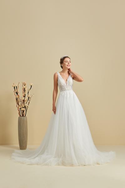 klassische A-Linien-Design Brautkleid Kara